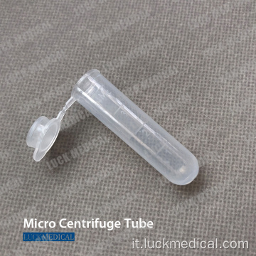 Tubi di microcentrifuga in plastica usa e getta